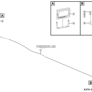 LGMG CMT106 2025 - Reversing camera system - K2701-2727010146.S1B