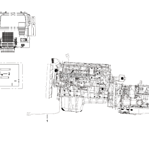 LGMG Off-Highway Dump Truck 2020 - Engine electric system assy - K3400-2734010160.S