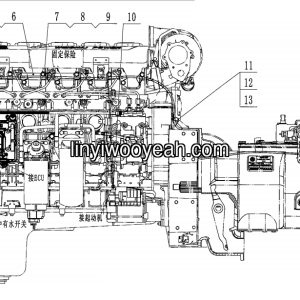 LGMG Off-Highway Dump Truck 2022 - Engine electric system - K3400-2734010175