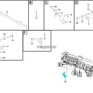 LGMG Off-Highway Dump Truck 2023 - Engine electric system - K3401-2734011005