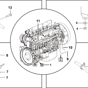 LGMG Off-Highway Dump Truck 2023 - Engine electric system assy - K3404-2734010010