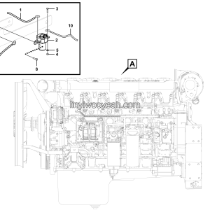 LGMG MT95H Mine Truck - Preheat electrical system assy - K3500-2735010019