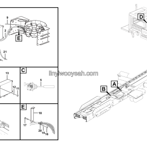 LGMG Off-Highway Dump Truck 2021 - Retarder electrical system assy - K3701-2737010208