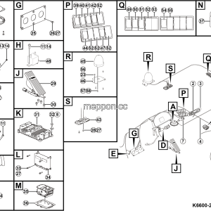 LGMG RTH100 2025 - Cab elec sys - K6600-2766000160.S1A