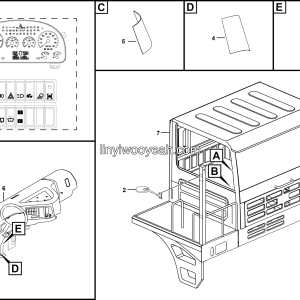 LGMG Off-Highway Dump Truck 2021 - Cab（LH） - L0700-4190704910