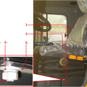 LGMG MT60 Mine Truck - Seat assembly - L12-4190000652053