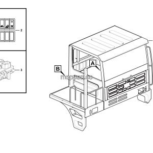 LGMG Mine Truck Mine Truck - Cab assembly - L1300-2713011244