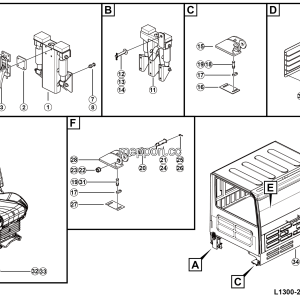 LGMG ？？？a？2？？？？？？？°a？2？¨？？？| 2025 - Cab assy - L1300-2713014422.S1B
