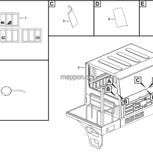 LGMG Off-Highway Dump Truck 2020 - Cab assy（LH） - L1300-4190704682