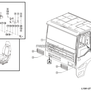 LGMG - 2025 - Cab assembly - L1301-2713011824.S1C-G1