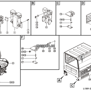 LGMG Off-Highway Dump Truck 2023 - Cab assy - L1301-2713014422.S1A