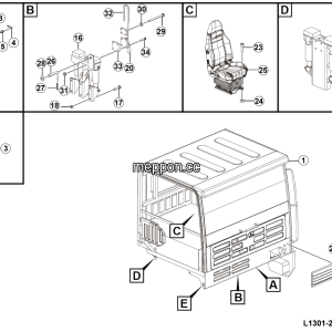 LGMG Road Sprinkler 2024 - Cab installation - L1301-2713015025.S1A