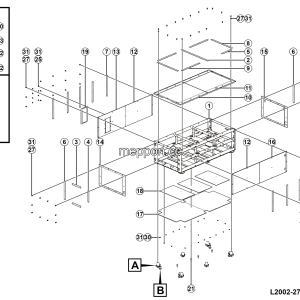 LGMG MTE106H 2025 - Lh battery box installation - L2002-2720020956.S1A