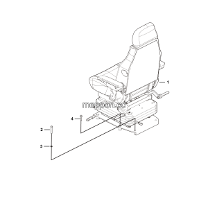 LGMG ？？2？？？？？？？？？？？o Hydrualic Excavator 2024 - Seat assy - L3001-2630010006.S1B