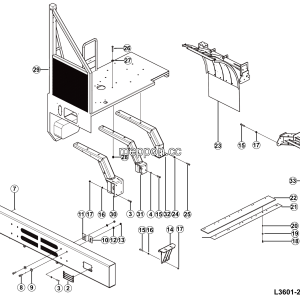 LGMG MT106 2025 - Cover system - L3601-2736011303.S1G