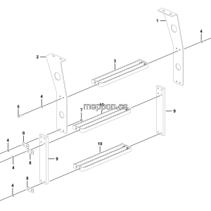 LGMG Off-Highway Dump Truck 2023 - MT narrow body cab lower step assy - L3601-2736014251.S1A