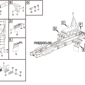 LGMG Off-Highway Dump Truck 2023 - Covering assy - L3601-2736015437
