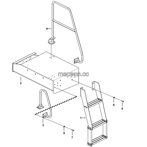 LGMG Off-Highway Dump Truck 2023 - Right pedal assembly - L3601-2736015915.S1A