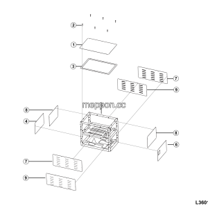 LGMG Off-Highway Dump Truck 2023 - Battery box assy - L3601-2736016807
