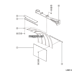 LGMG Off-Highway Dump Truck 2023 - Right fender assy - L3601-2736016893.S1A