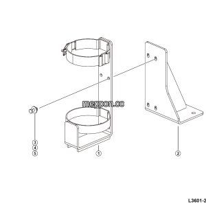 LGMG Road Sprinkler 2024 - Fire extinguisher assy (Opt) - L3601-2736017986.S1A