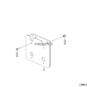 LGMG Off-Highway Dump Truck 2024 - Cpe mount assy - L3602-2736021071.S1A