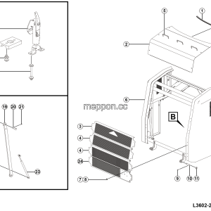 LGMG Mine Truck 2026 - Hood installation - L3868-2736384580.S1A
