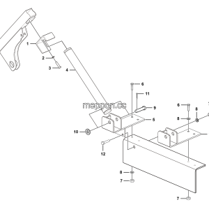 LGMG MT95 Mine Truck - Cab safety support optional module - L4100-2741010083