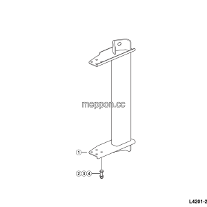 LGMG Off-Highway Dump Truck 2024 - RR protection assy - L4201-2742010277.S1B