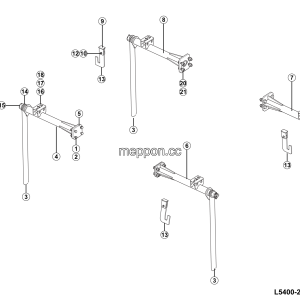 LGMG CMT106 2025 - Stone remover assy - L5400-2754000298.S1A