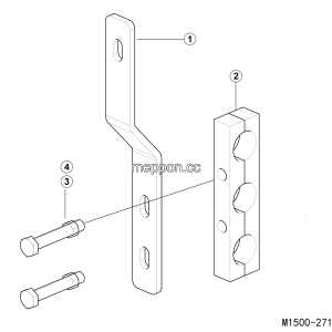 LGMG Off-Highway Dump Truck 2024 - Bracket assy 02 - M1500-2715014293.S1A
