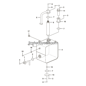 LGMG MT106 2025 - Hydraulic oil tank assy - M1600-2716011656