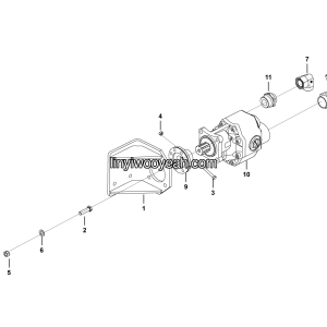 LGMG Off-Highway Dump Truck 2023 - ASM-Lift Pump Assembly - M1600-2716013367