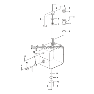 LGMG Off-Highway Dump Truck 2020 - Hydraulic oil tank assy - M1601-2716010880