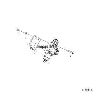 LGMG Off-Highway Dump Truck 2022 - ASM-Limit valve installation assy - M1601-2716012427
