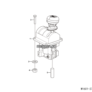 LGMG CMT96A 2025 - ASM-Control valve mounting assy - M1601-2716012872.S1A
