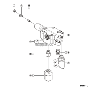 LGMG Off-Highway Dump Truck 2023 - Lifting valve attachment - M1601-2716013303.S1A