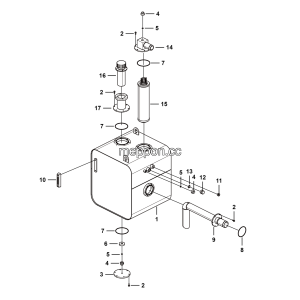 LGMG Off-Highway Dump Truck 2023 - Hydraulic oil tank - M1601-2716013381.S1A