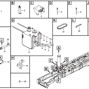 LGMG Off-Highway Dump Truck 2024 - Hydraulic lift assembly - M1601-2716013382