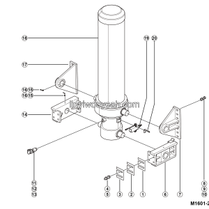 LGMG MT106H 2025 - ASM-202 super oil cylinder - M1601-2716013383