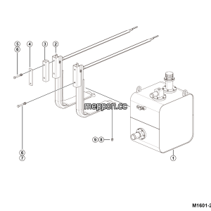 LGMG CMT96A 2025 - Hydraulic oil tank installation - M1601-2716013637.S1A