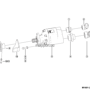 LGMG RTH136 2025 - Hoist pump assy - M1601-2716014348.S1A