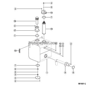 LGMG CMT66A 2025 - Hyd oil tank assy - M1601-2716014848.S1A