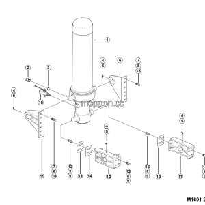 LGMG LGMG50T 2025 - Hoist cylinder assy - M1601-2716015513.S1A
