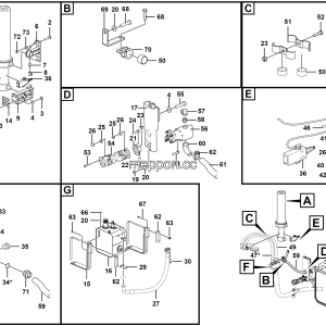 LGMG MT86H Mine Truck - Hydraulic lifting system - M1604-2716011129