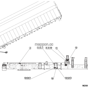 LGMG Off-Highway Dump Truck 2024 - Centralized lubrication system assy - M2501-2725010185
