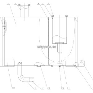 LGMG MT60 Mine Truck - Oil tank - M3-2716010216