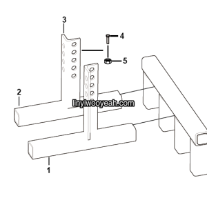 LGMG Off-Highway Dump Truck 2022 - Battery anti-theft assy - N1700-2756000087