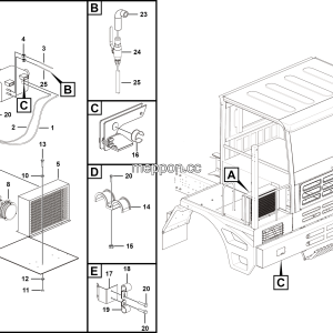 LGMG Off-Highway Dump Truck 2022 - Air conditioner assy - N2100-2721010502