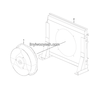 LGMG Mine Truck Mine Truck - Condenser assy - N2100-4190001491